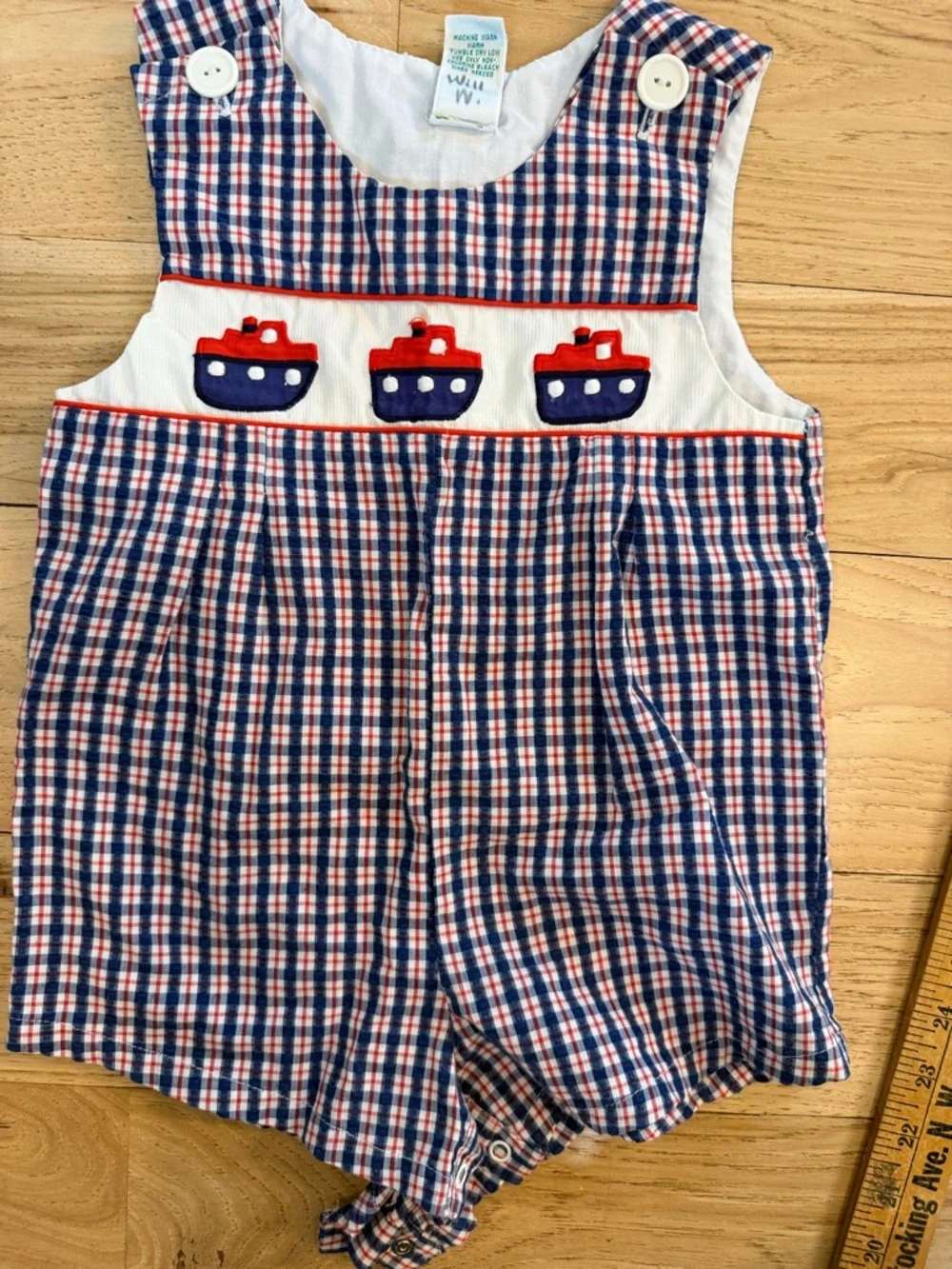 Vintage class club baby romper size 24 months